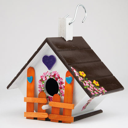 Belmique Bird House - Multicolored - 100% HANDMADE